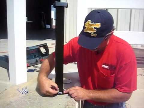 veranda post mount kit