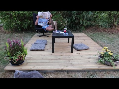 youtube veranda en bois