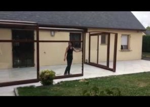 veranda quart de cercle