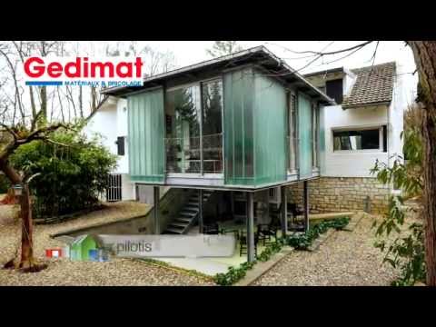 veranda en bois sur pilotis