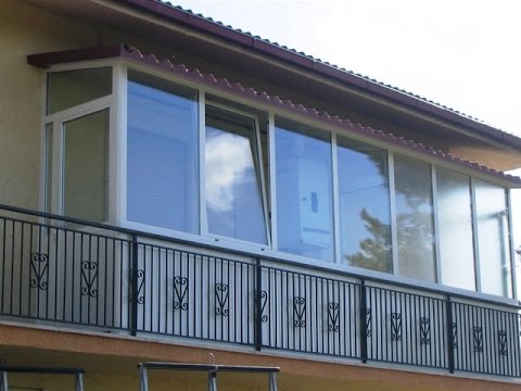 veranda balcone in alluminio