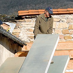 panneau autoportant toiture veranda