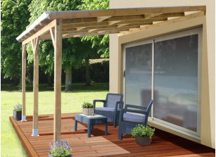 veranda en bois pas cher