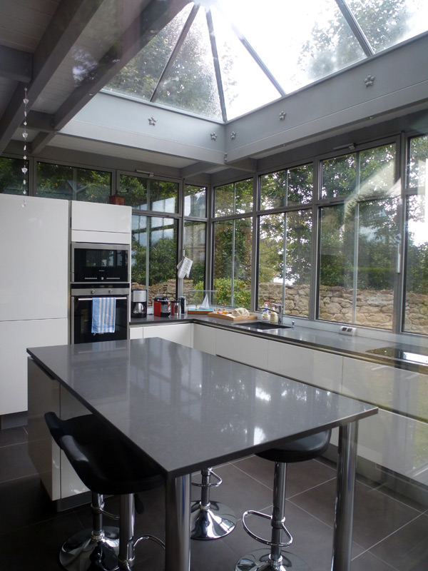 idee deco cuisine veranda