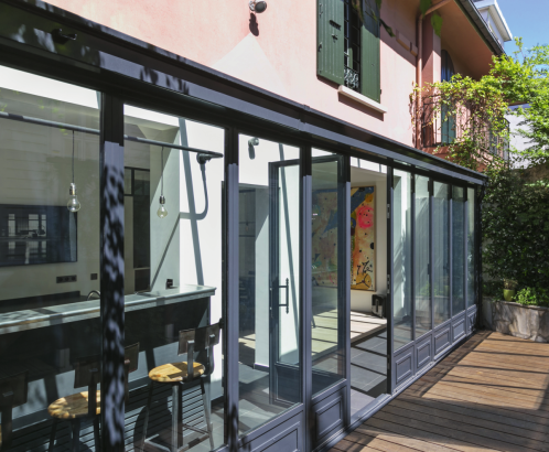 veranda pour maison de ville