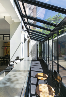 veranda pour maison de ville