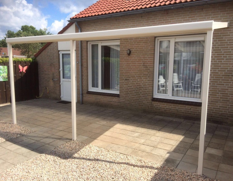 aluminium veranda inkorten