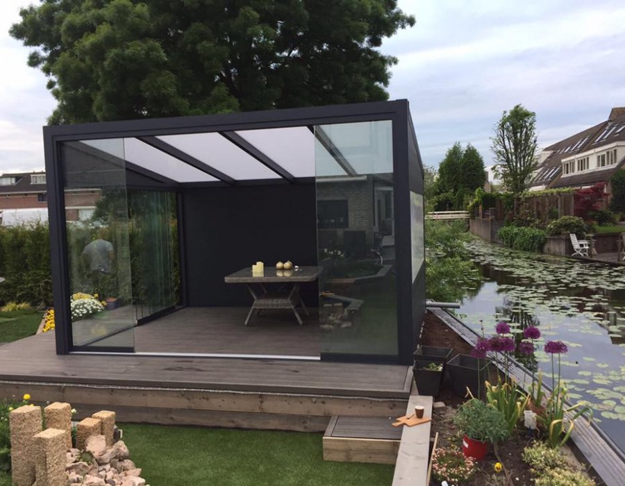 luxe vrijstaande veranda