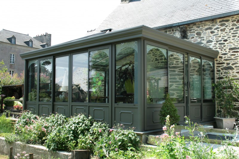 veranda aluminium style ancien