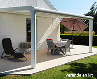 veranda belgique en kit