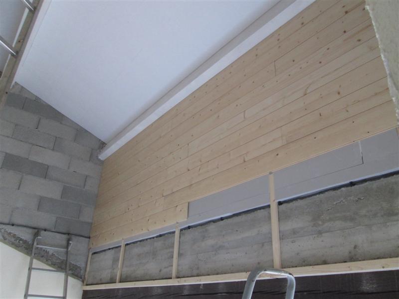 veranda en lambris