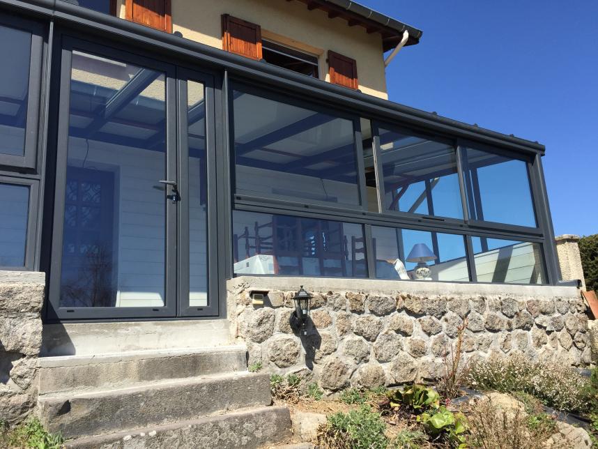 veranda aluminium loire