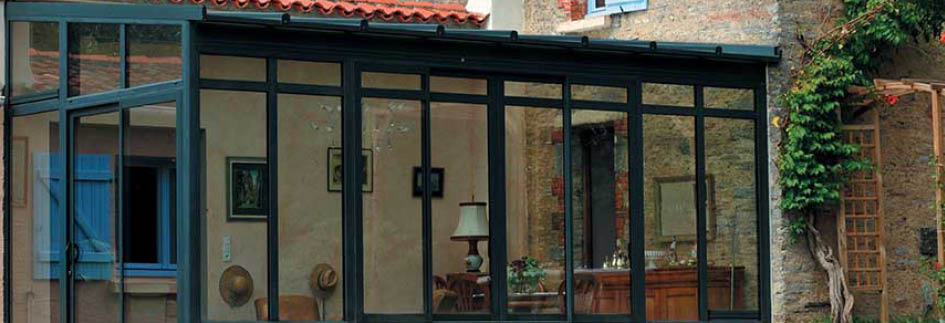 veranda deco industrielle