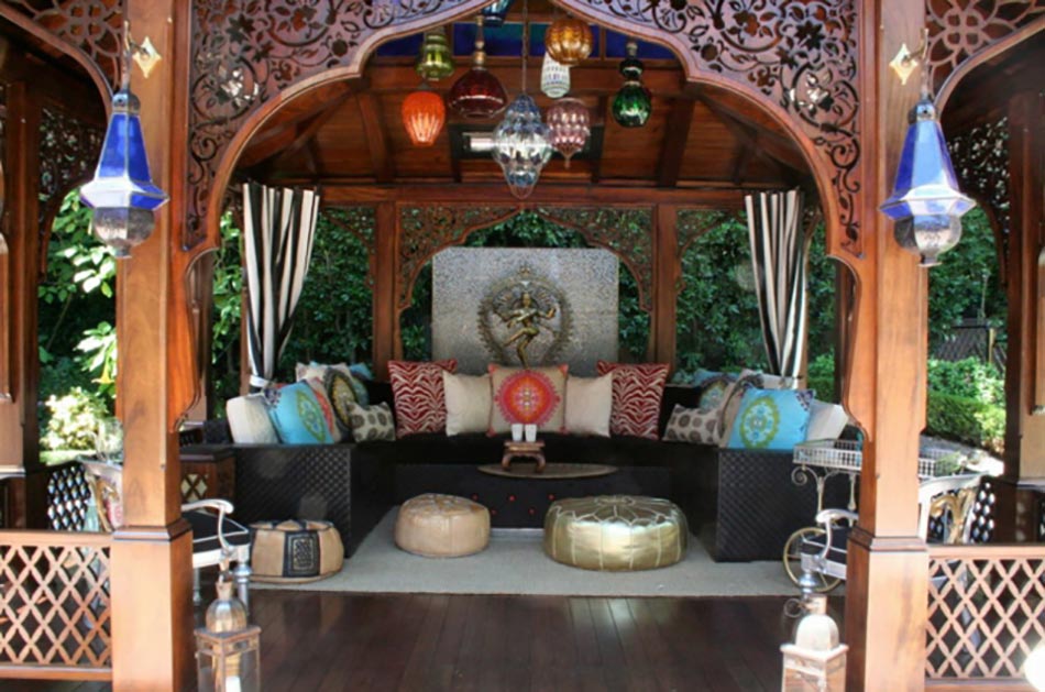 veranda deco orientale