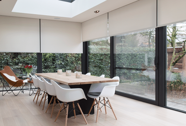 veranda moderne interieur