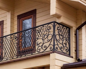 veranda design with grills