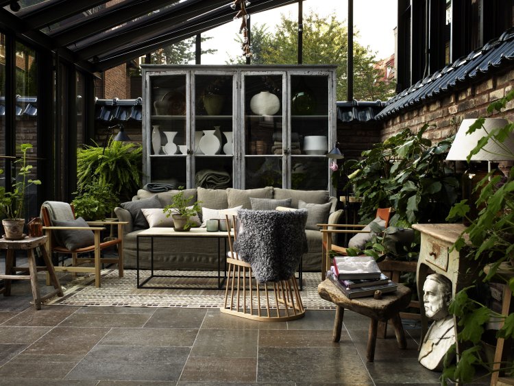 plantes jardin d'hiver veranda