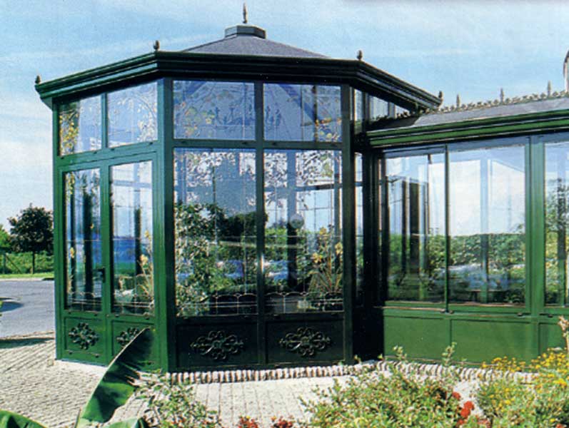 vÃ©randa en forme de kiosque