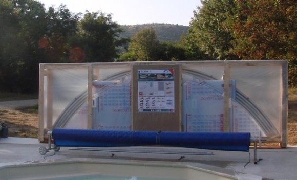 veranda piscine en kit