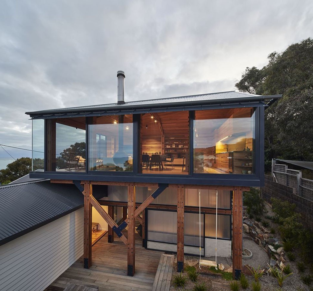 veranda bois 30m2