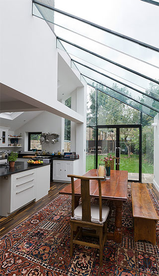 veranda extension cuisine