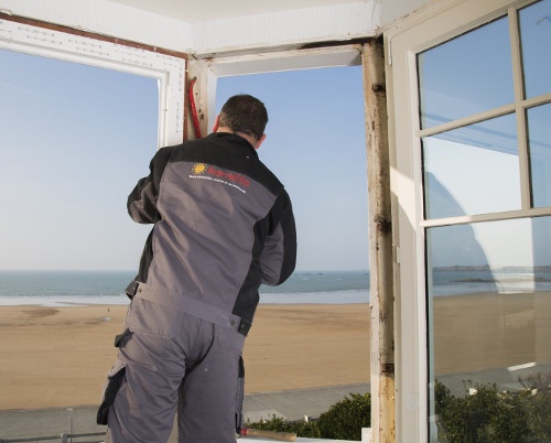 poseur de veranda