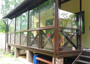 vitre veranda occasion