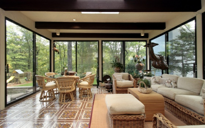 deco veranda gris