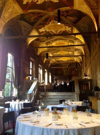 la veranda dell'hotel columbus