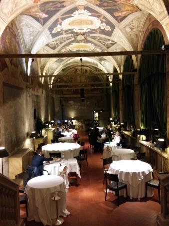 la veranda dell'hotel columbus