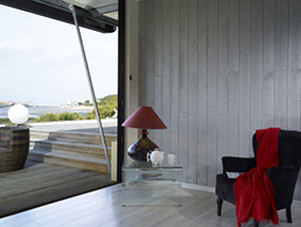 veranda en lambris