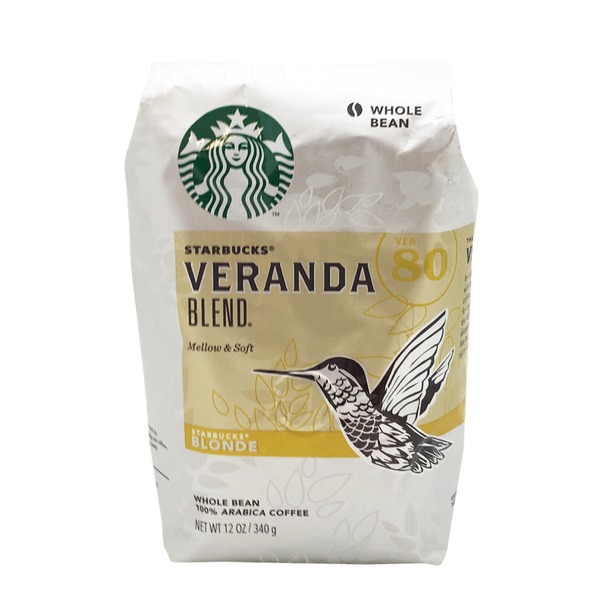starbucks veranda blend whole bean coffee