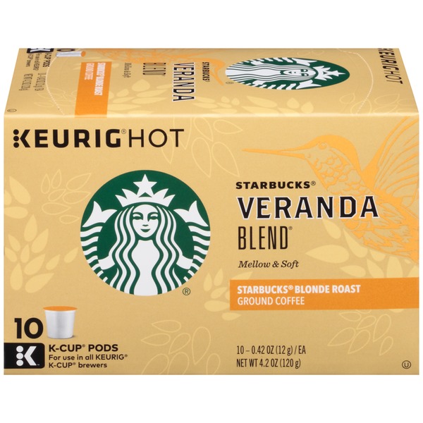 starbucks veranda blend nutrition
