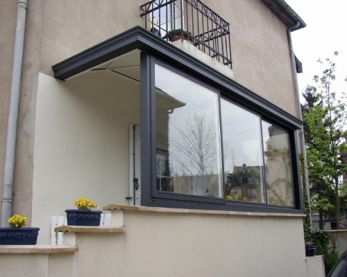 veranda alu balcon
