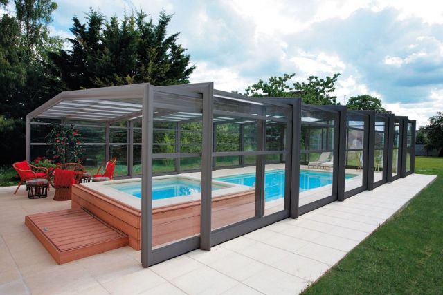veranda piscine haut de gamme