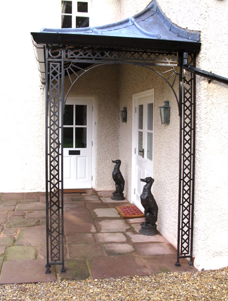 metal verandah posts