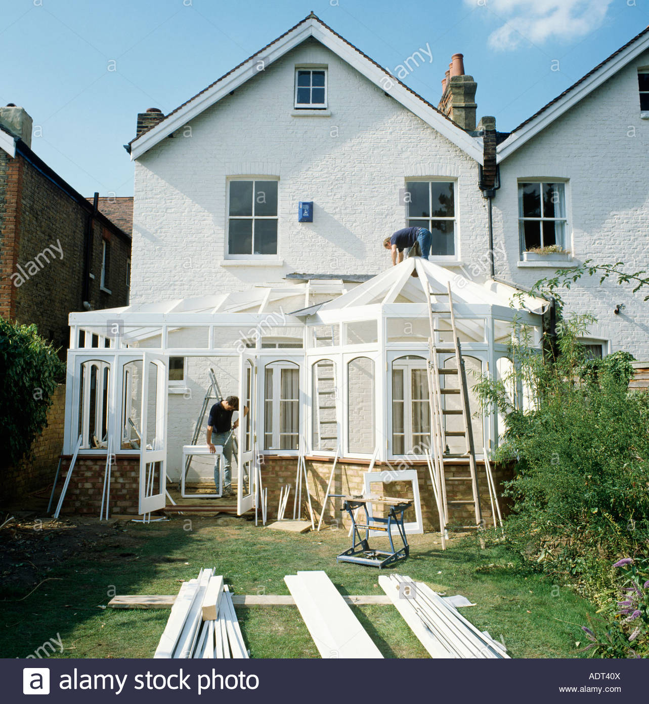 veranda pour maison mitoyenne