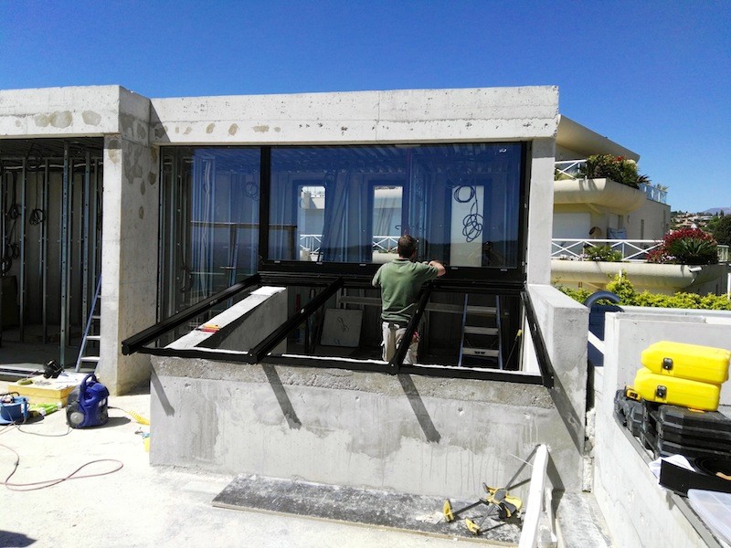 veranda aluminium espagne