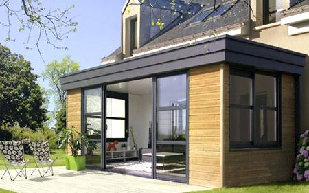veranda ossature bois belgique