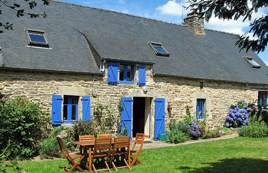 veranda sur maison neo bretonne