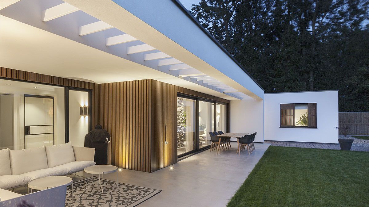veranda luxe contemporain
