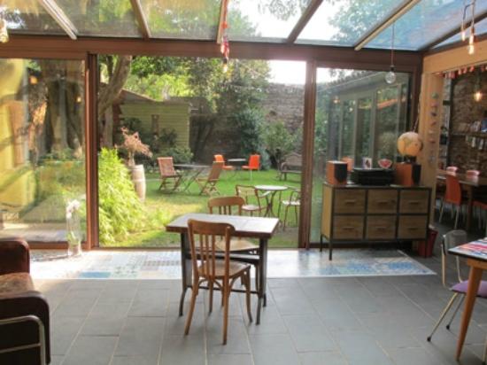 veranda sur jardin