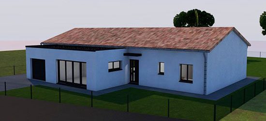 veranda sur maison plain pied