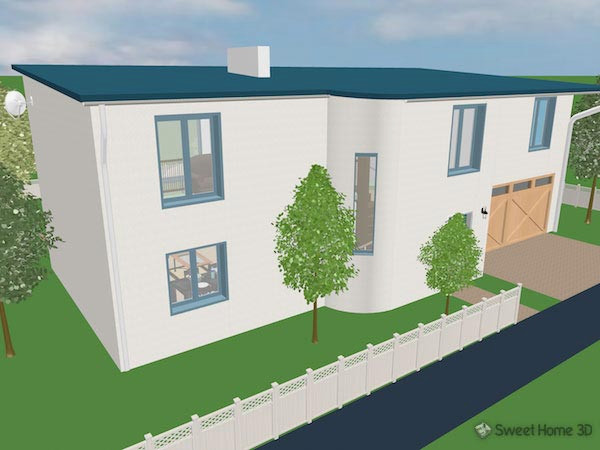 veranda sweet home 3d