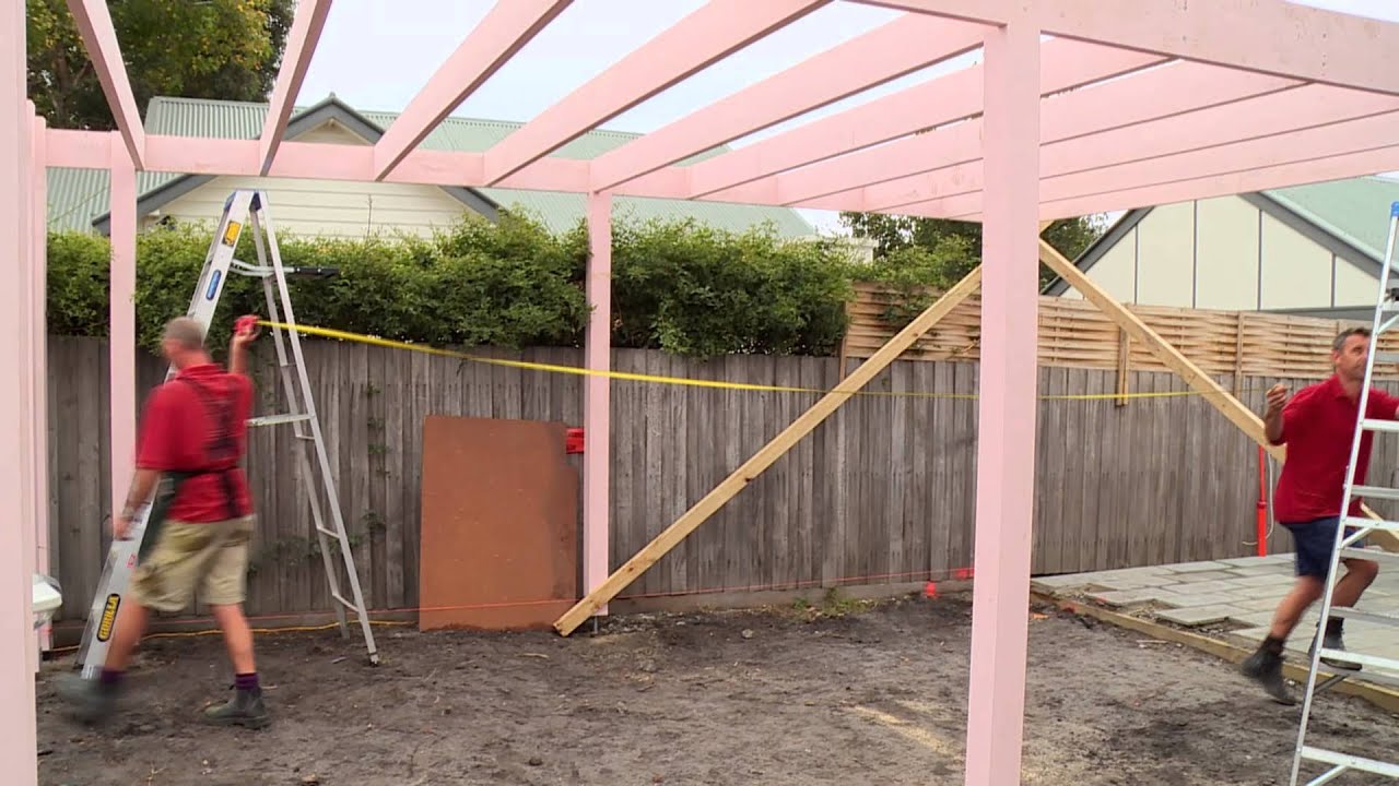 diy verandah bunnings
