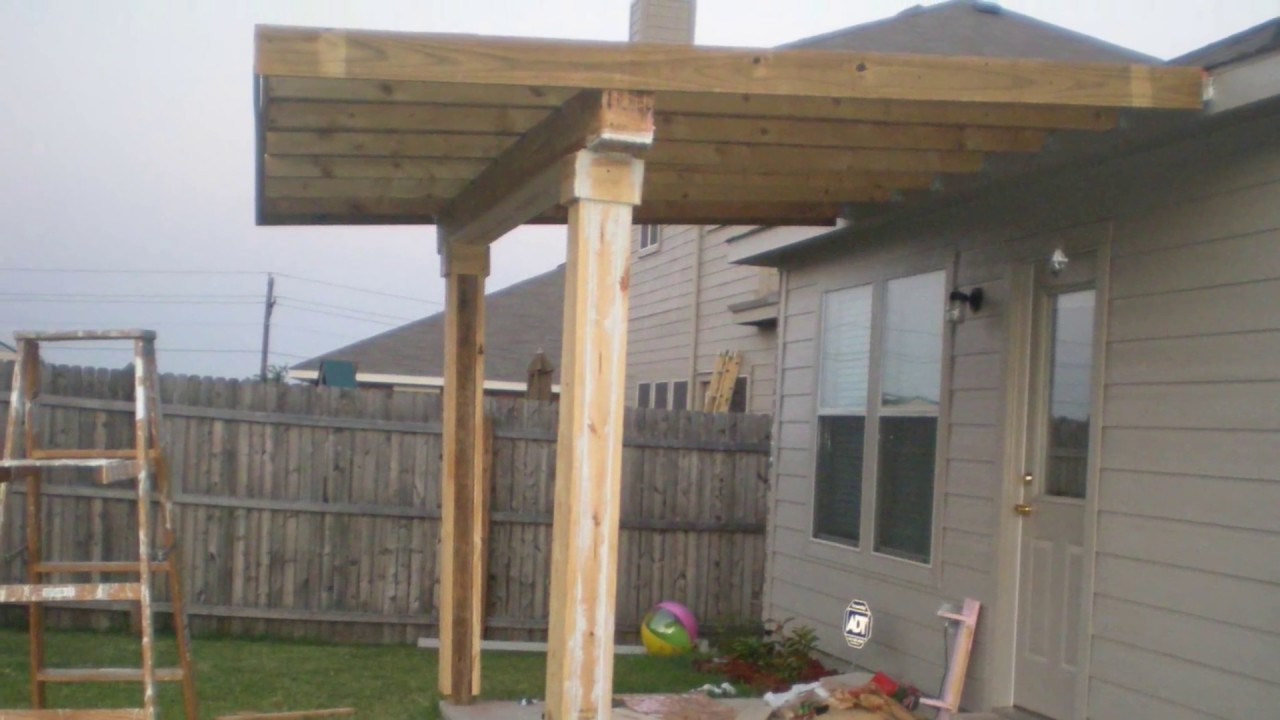 diy verandah roof