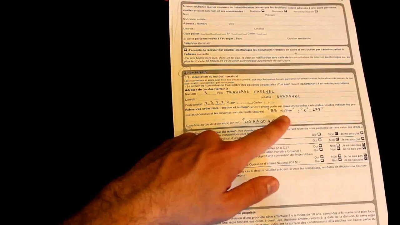 declaration extension veranda