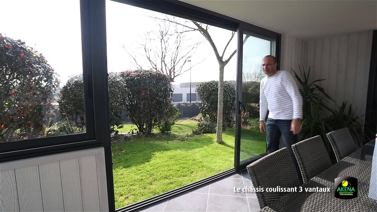 veranda fenetre coulissante