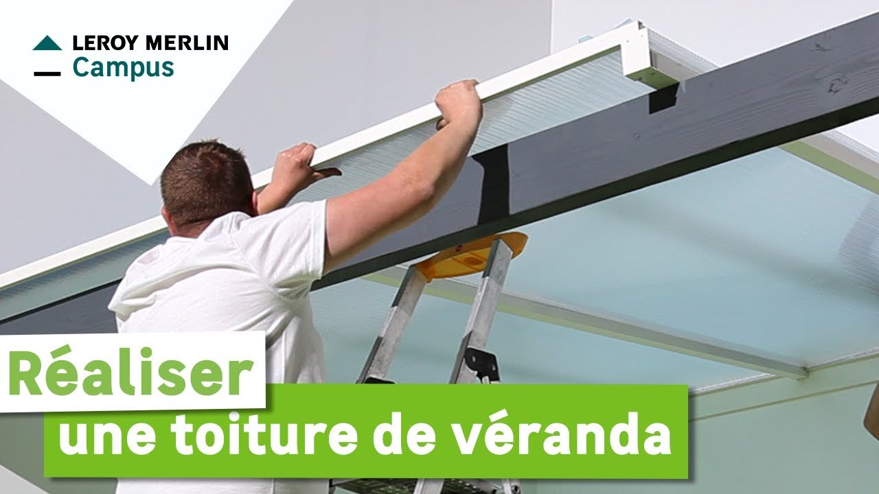 castorama toiture veranda