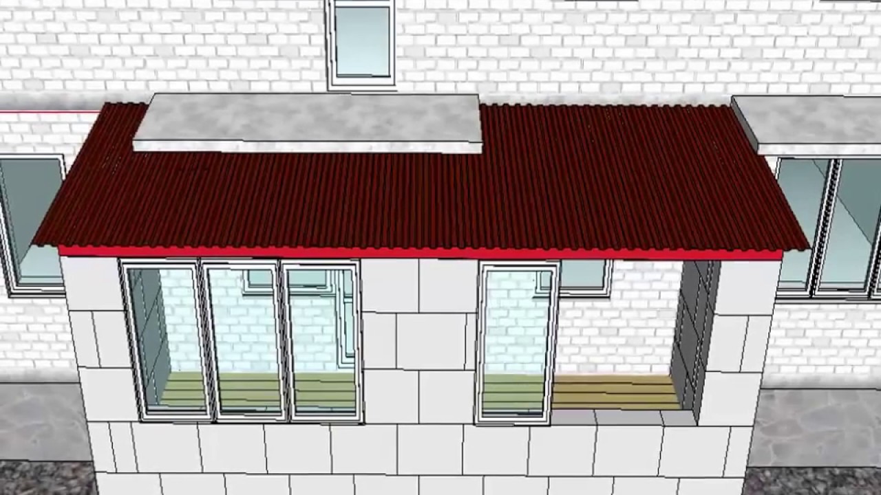 construction veranda balkon